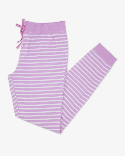 Sweet Orchid Stripe Women's Pajama Pants