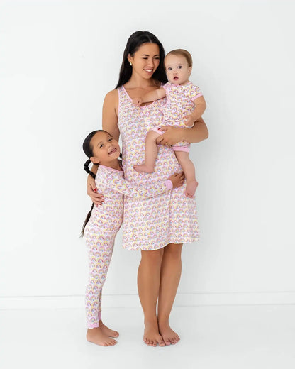 Pastel Rainbows Women's Tank Nightgown