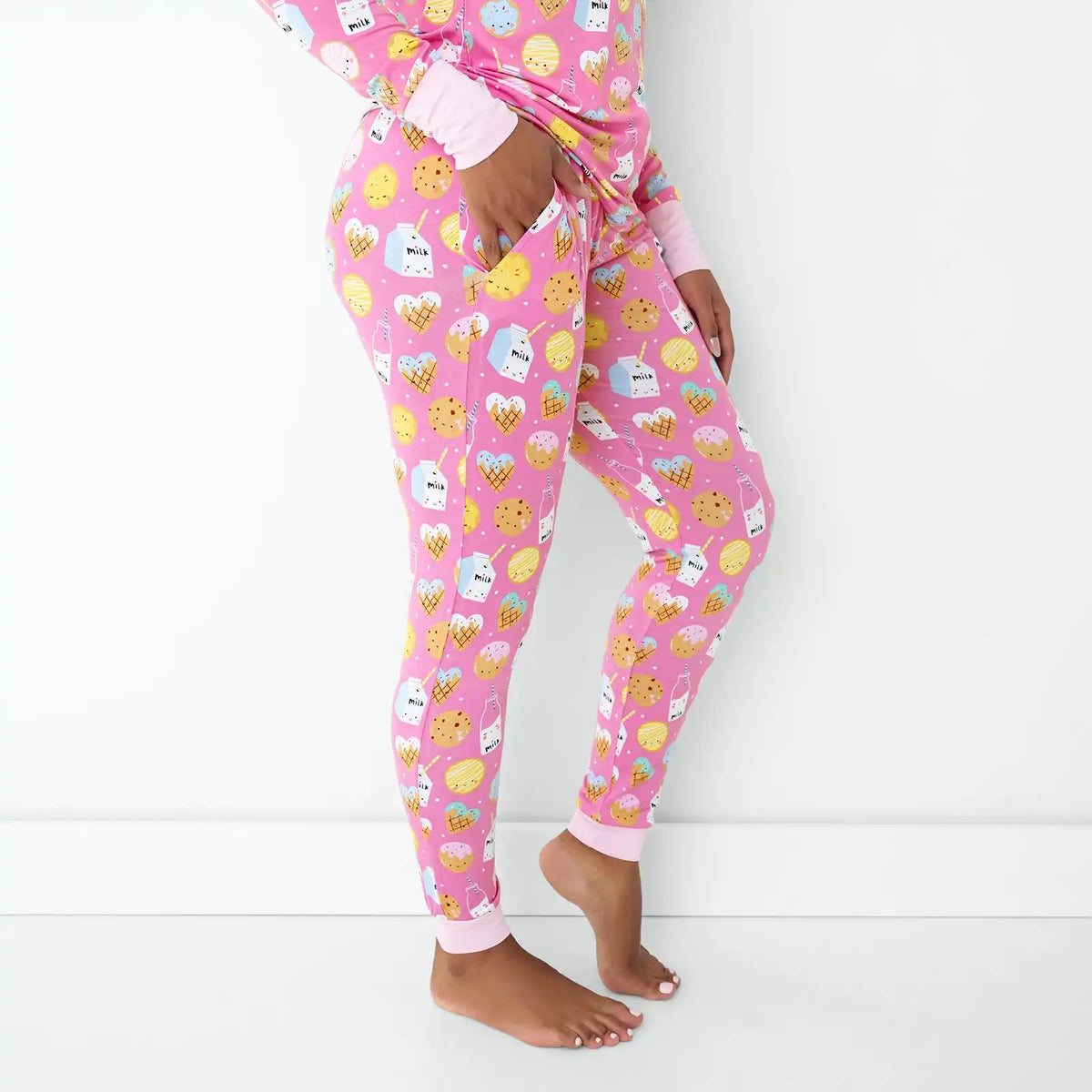 Pink Cookies & Milk Women's Pajama Pants