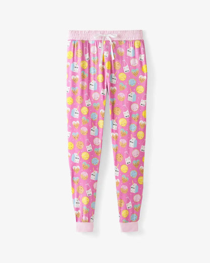 Pink Cookies & Milk Women's Pajama Pants