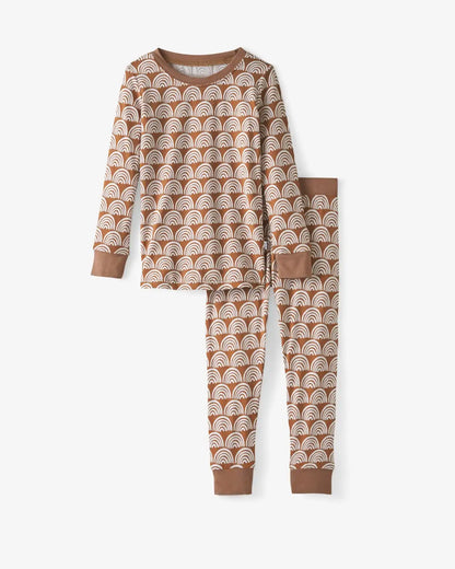 Rust Rainbows Two-Piece Pajama Set