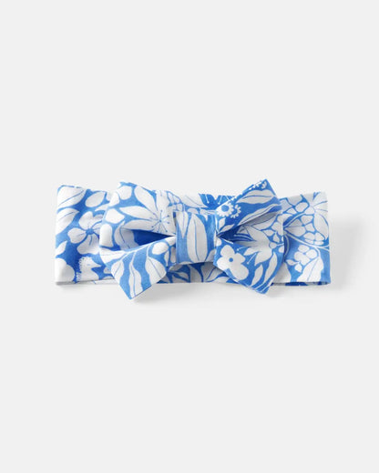 Azure Garden Luxe Bow Headband