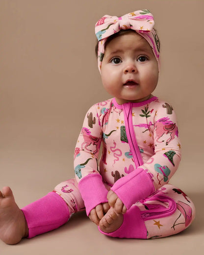 Pink Rancher Roundup Luxe Bow Headband