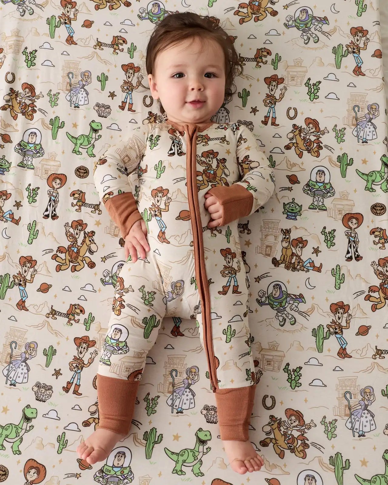 Disney & Pixar Woody's Wild West Fitted Crib Sheet