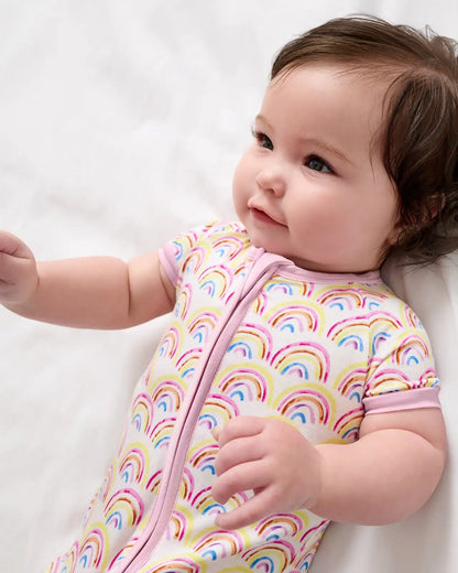 Pastel Rainbows Shorty Zippy