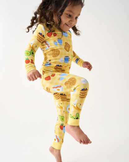 Breakfast Bunch Two-Piece Pajama Set