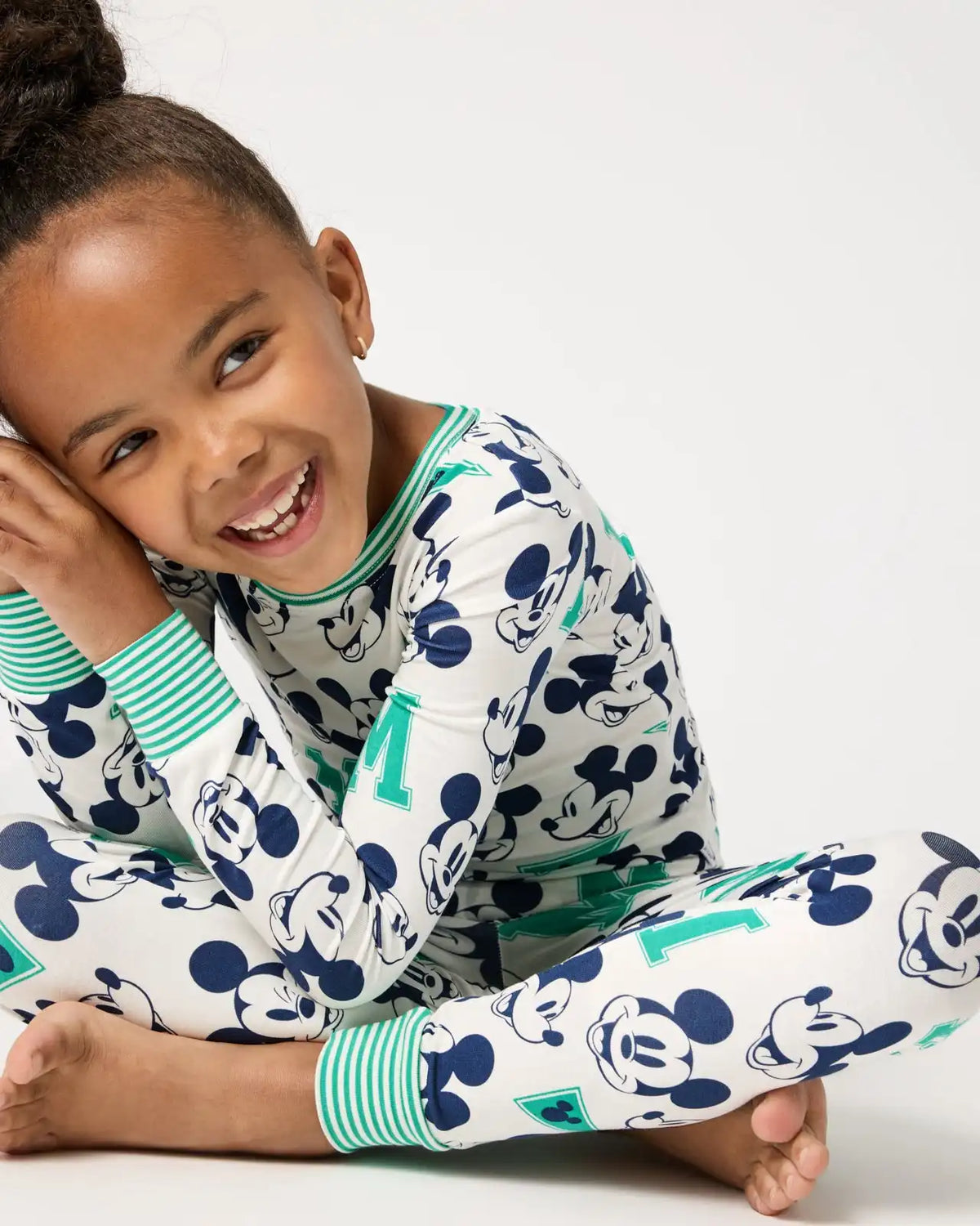 Disney Varsity Mickey Mouse Two-Piece Pajama Set