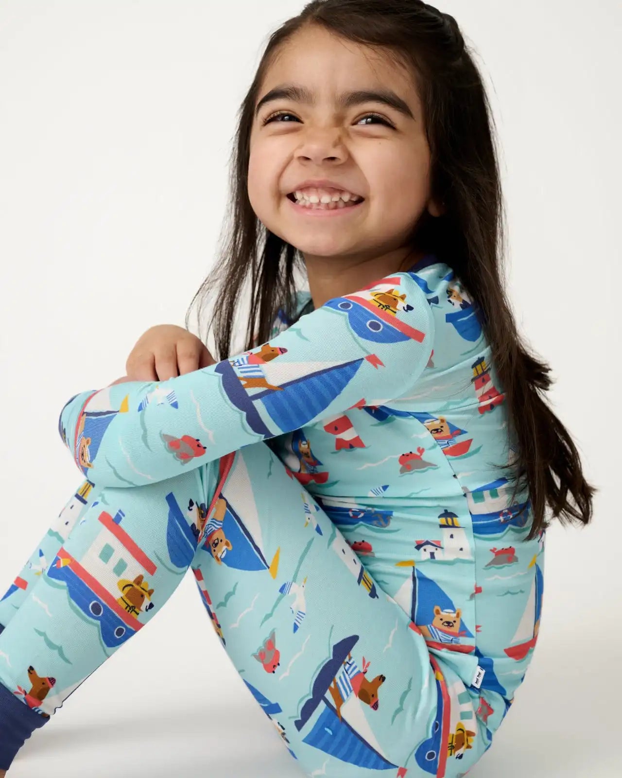 Nautical Paws Two-Piece Pajama Set