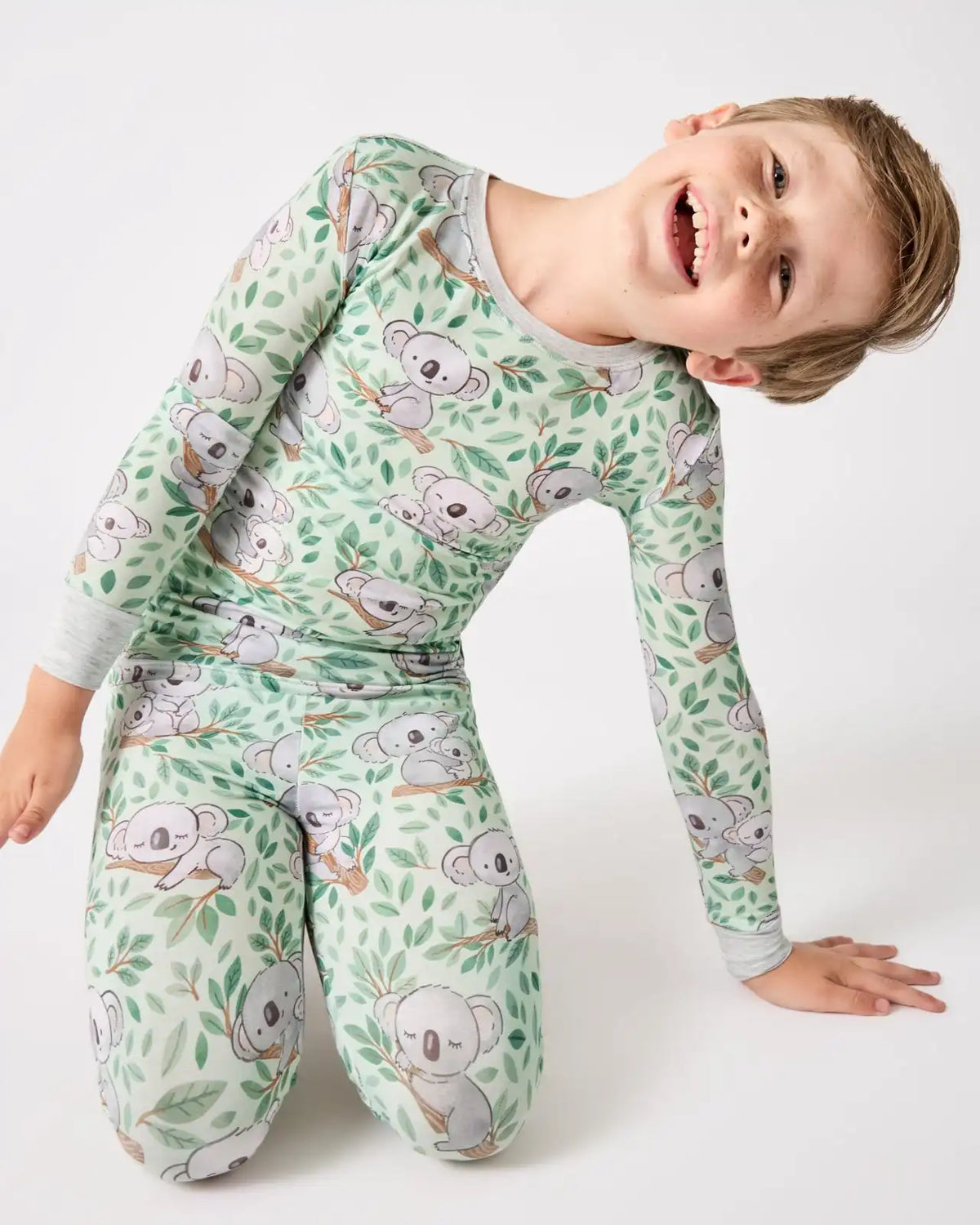 Koala Cuddles Two-Piece Pajama Set