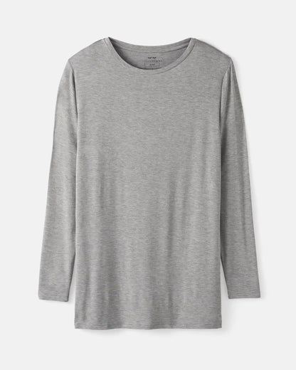 Heather Gray Men's Pajama Top