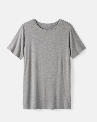 Heather Gray Men's Short Sleeve Pajama Top