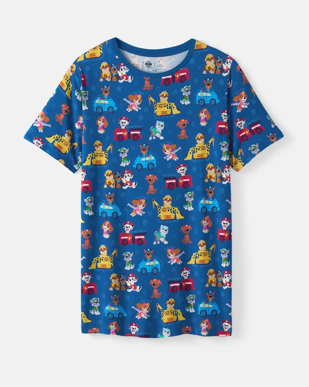 PAW Patrol Adventure Bay Heroes Men's Short Sleeve Pajama Top