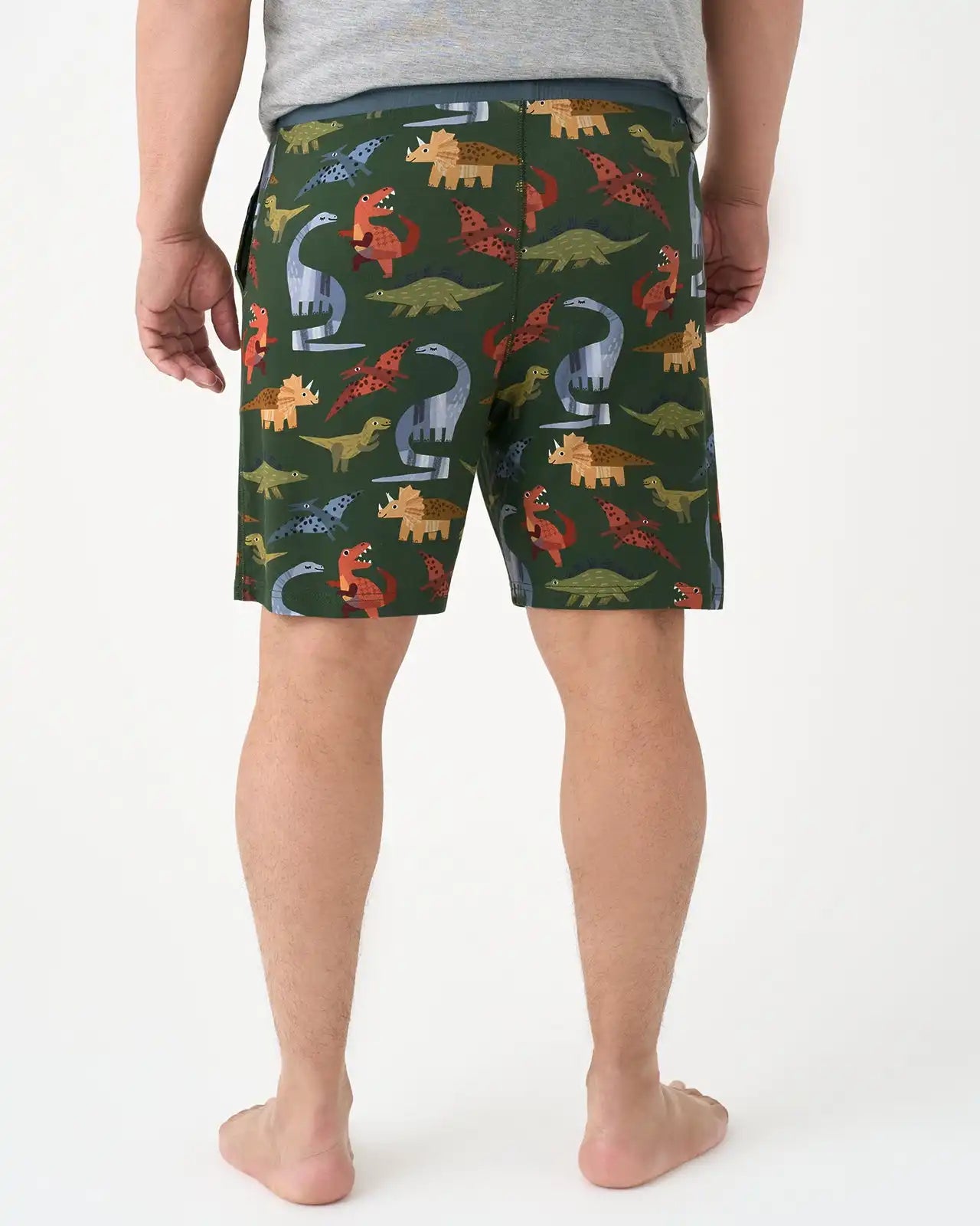 Roar & Explore Green Men's Pajama Shorts