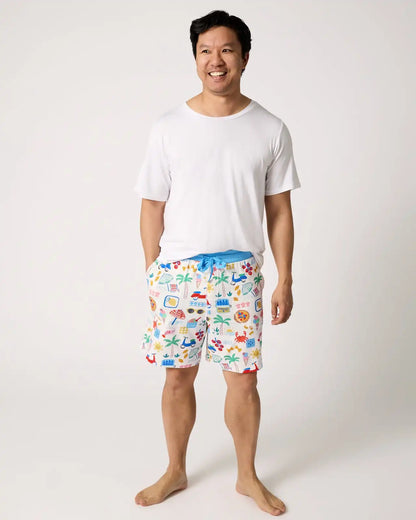 Ciao Bella Men's Pajama Shorts
