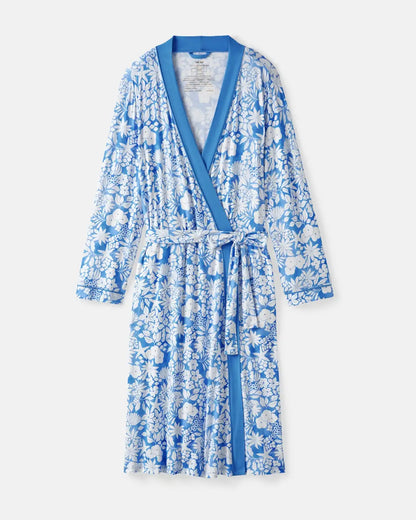 Azure Garden Women's Robe