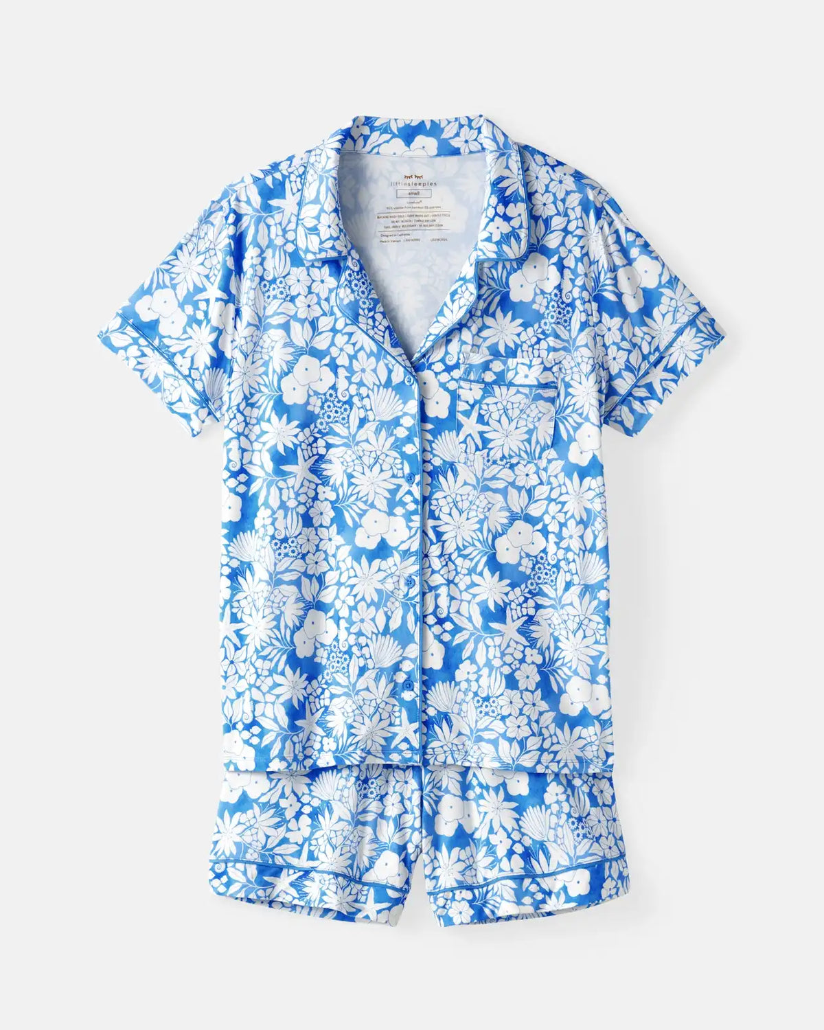 Azure Garden Women's Pajama Set