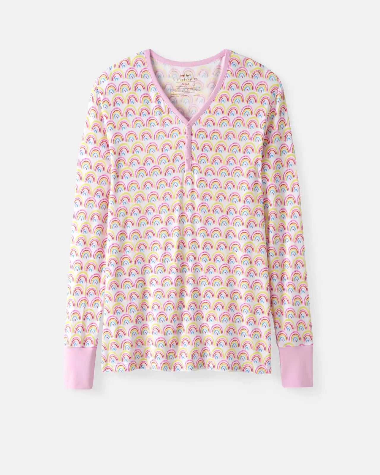 Pastel Rainbows Women's Pajama Top