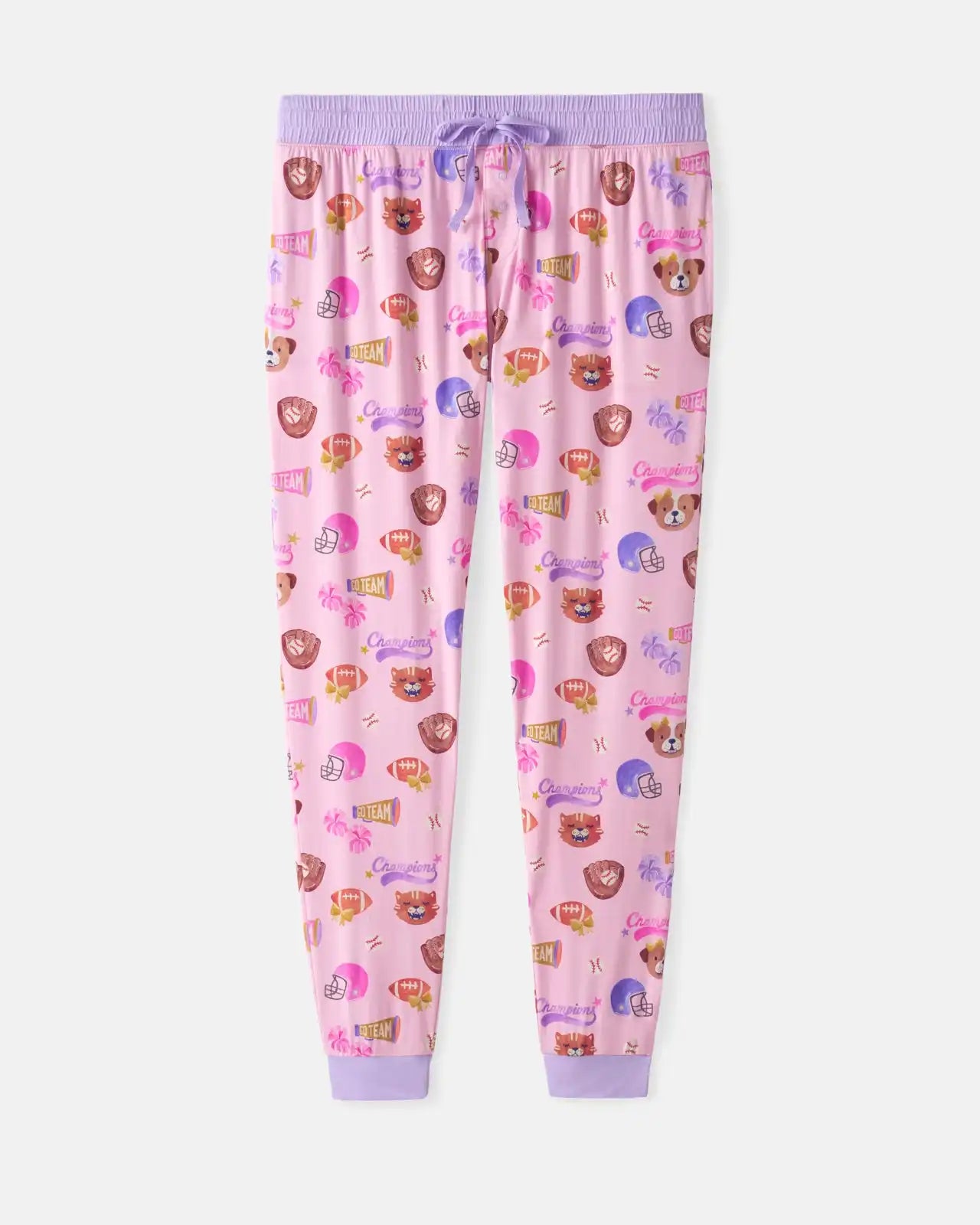 Team Spirit Pink Women's Pajama Pants