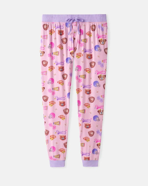Team Spirit Pink Women's Pajama Pants