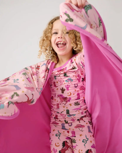 Pink Rancher Roundup Large Cloud Blanket®