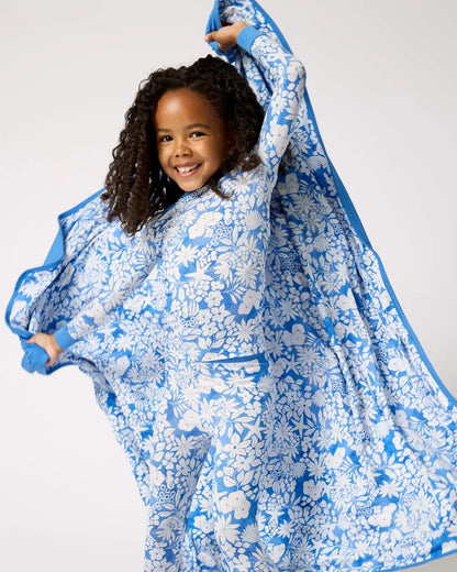 Azure Garden Large Cloud Blanket®