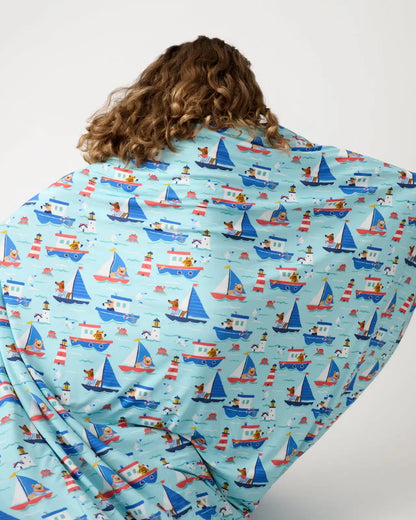 Nautical Paws Large Cloud Blanket®