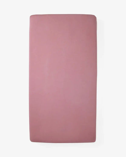Rosewood Fitted Mini Crib Sheet