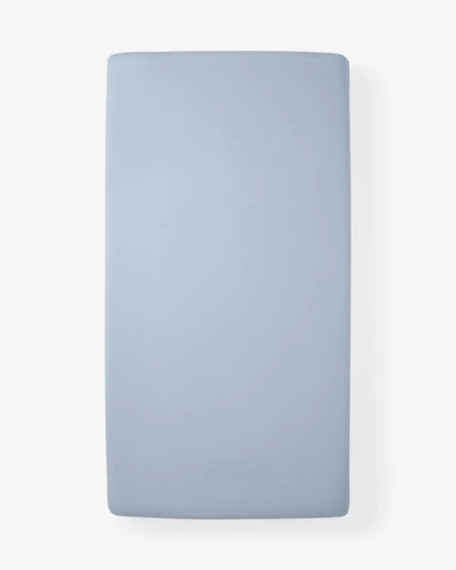 Light Fog Fitted Mini Crib Sheet