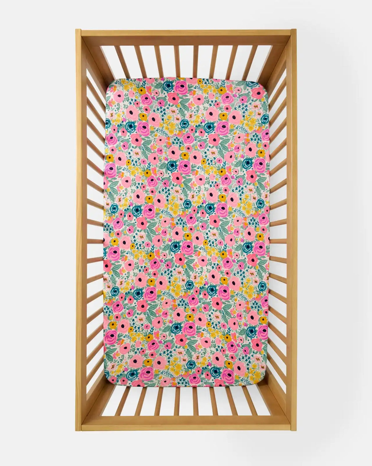 Secret Garden Fitted Crib Sheet