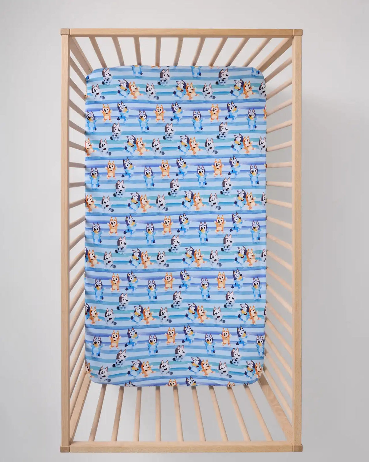 Bluey Dance All Day Fitted Crib Sheet