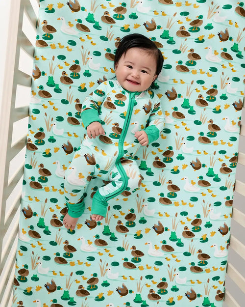 Puddle Jumpers Fitted Crib Sheet