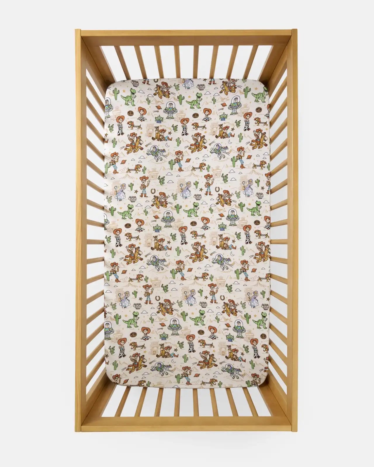 Disney & Pixar Woody's Wild West Fitted Crib Sheet