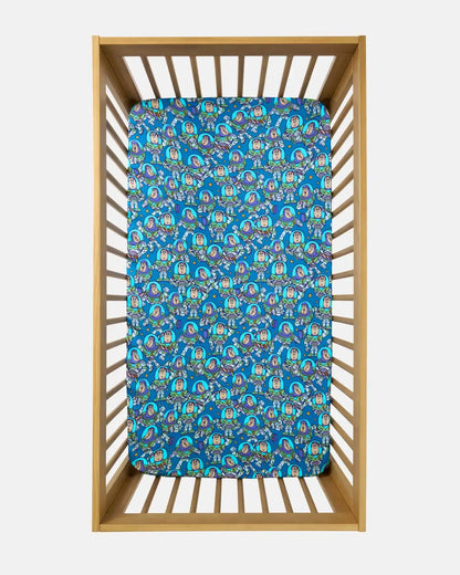 Disney & Pixar Buzz's Cosmic Crew Fitted Crib Sheet