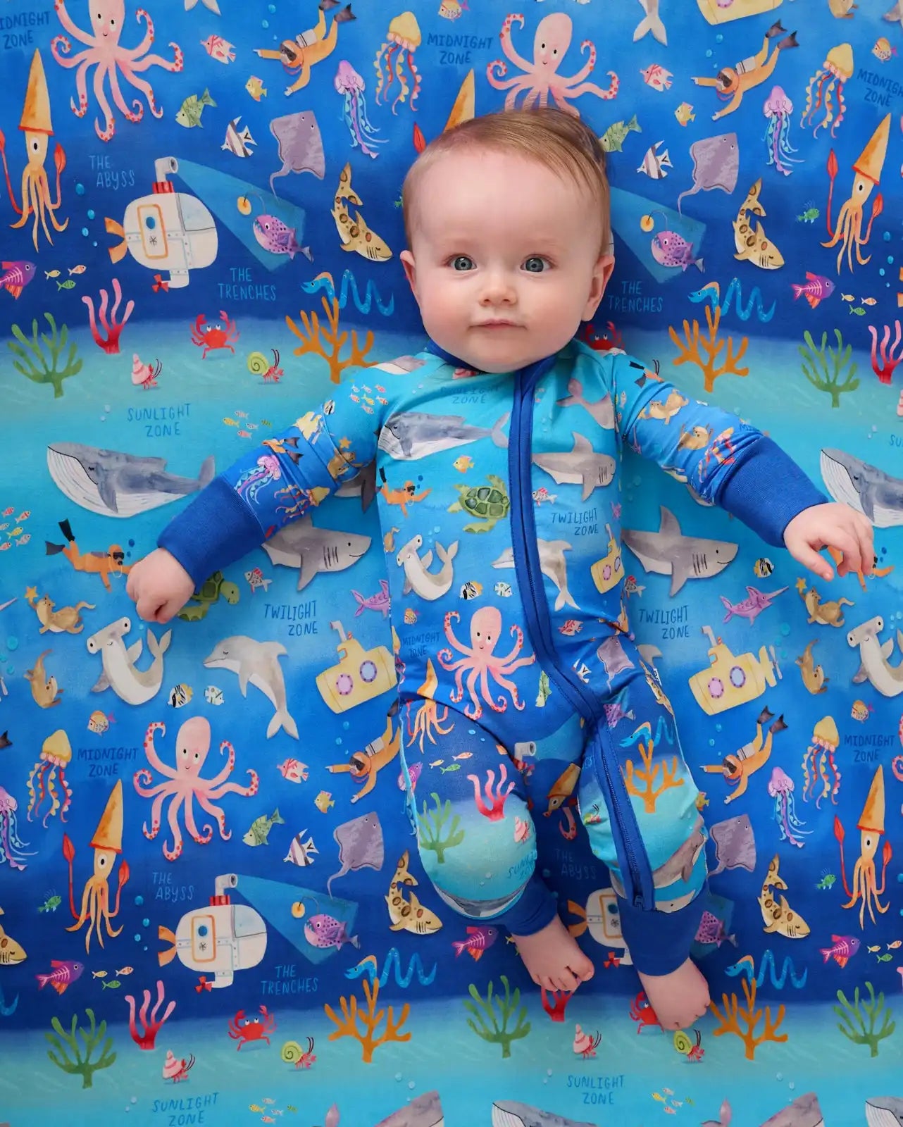 Underwater Discovery Fitted Crib Sheet