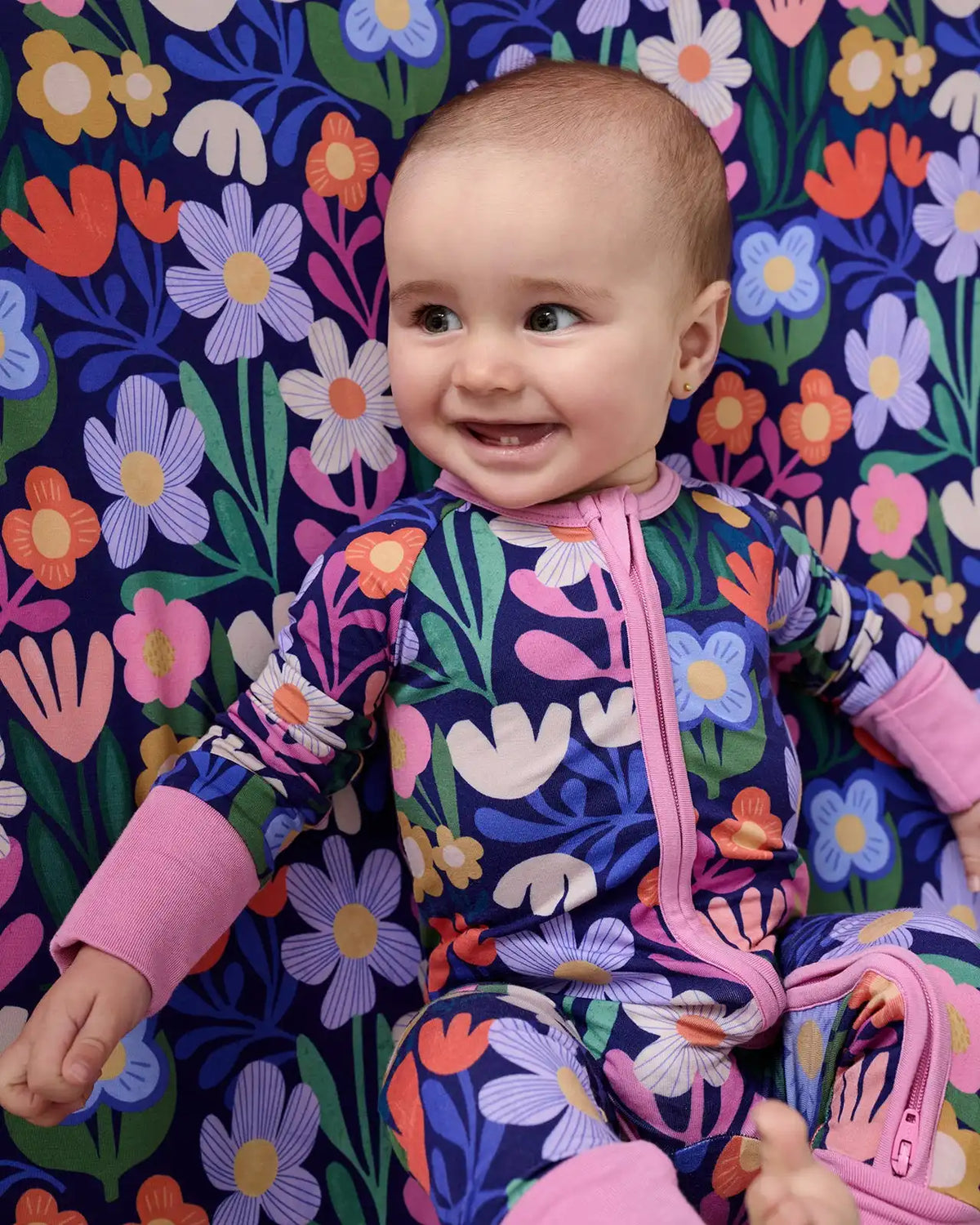 Wild Garden Fitted Crib Sheet
