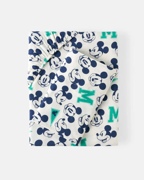 Disney Varsity Mickey Mouse Twin Sheet Set