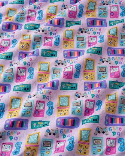 Purple Game On Large Cloud Blanket®