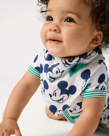 Disney Varsity Mickey Mouse Bandana Bib