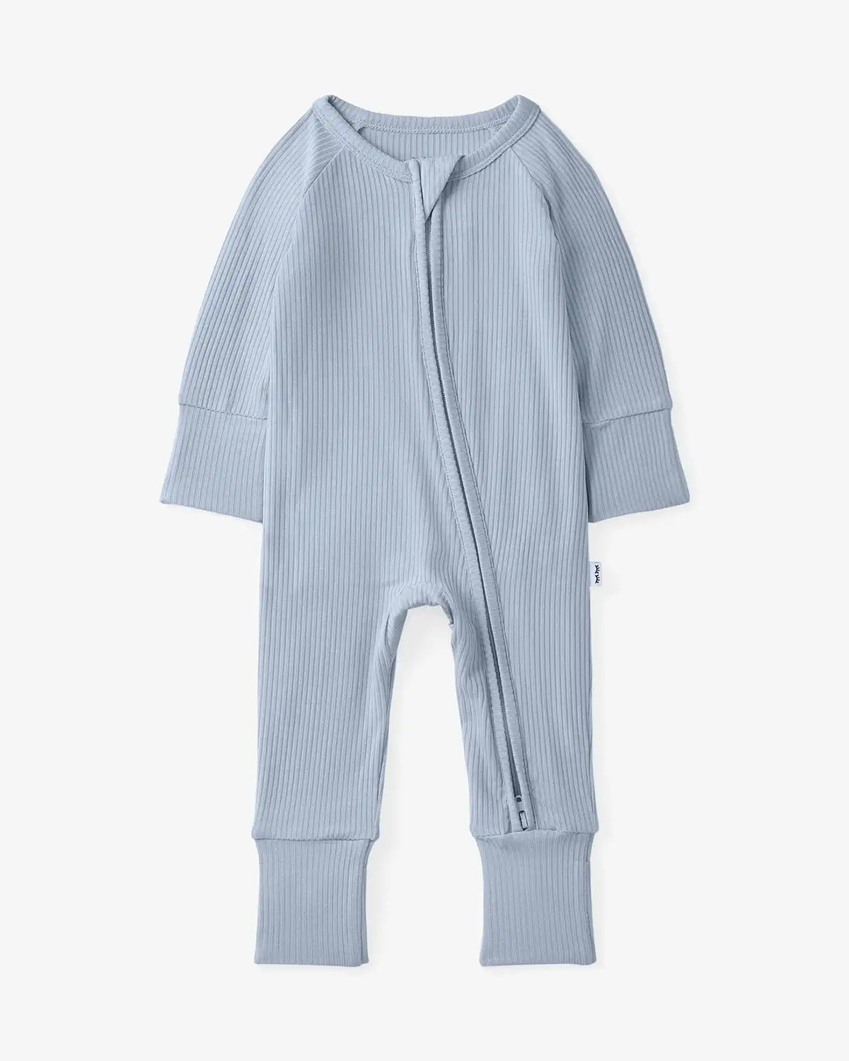 Light Fog Ribbed Zippy