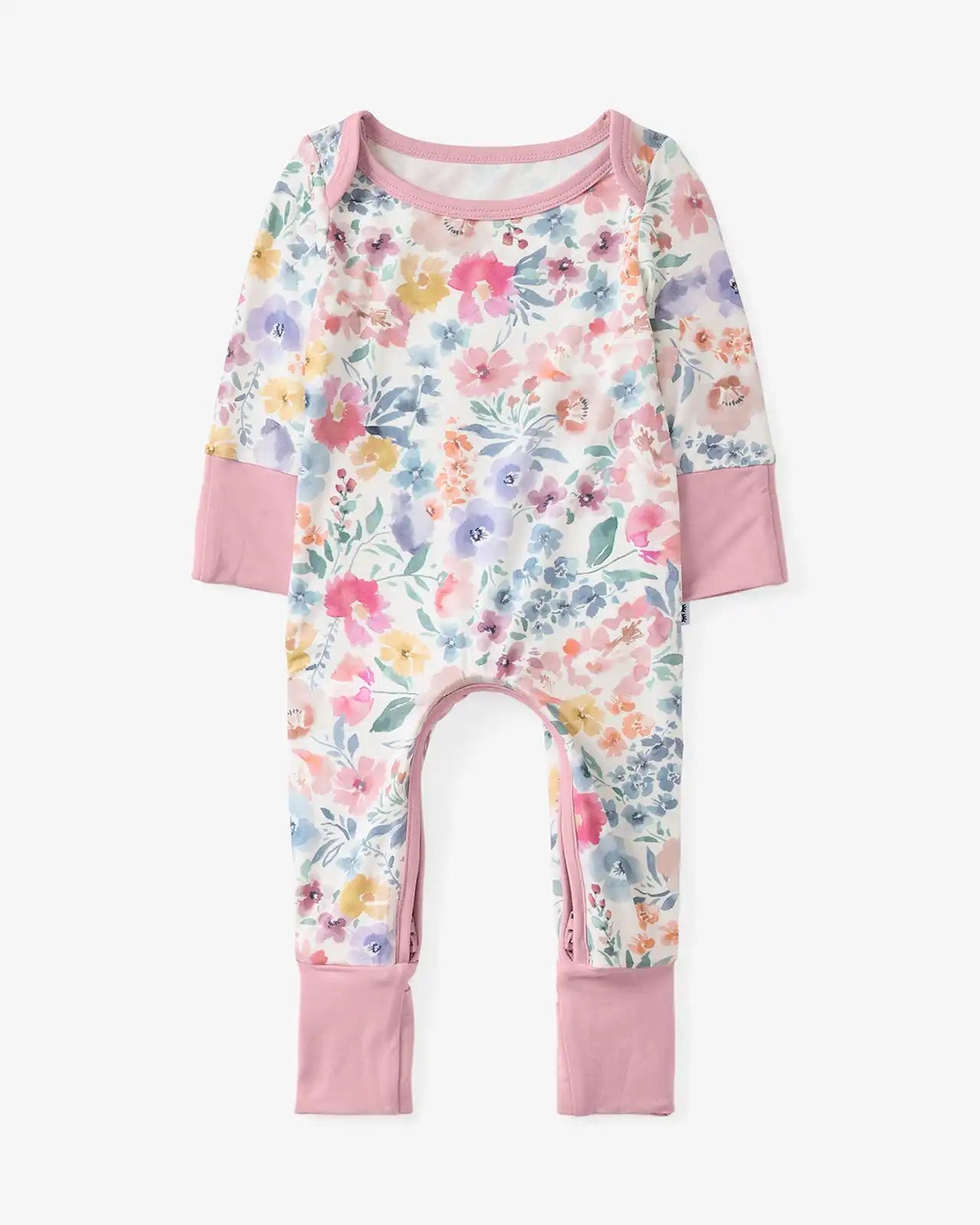Tiny Blooms Crescent Zippy