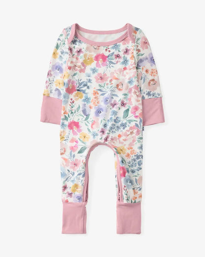 Tiny Blooms Crescent Zippy
