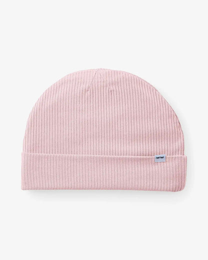 Prima Pink Ribbed Infant Beanie