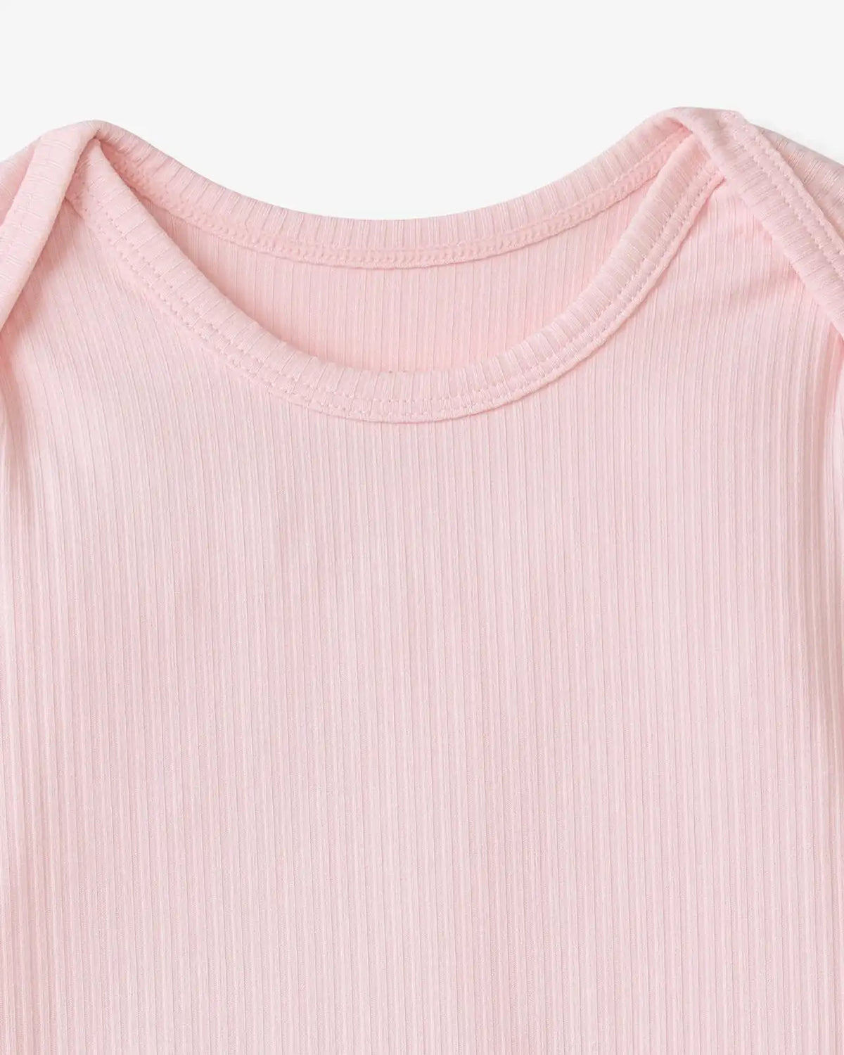 Prima Pink Ribbed Infant Gown