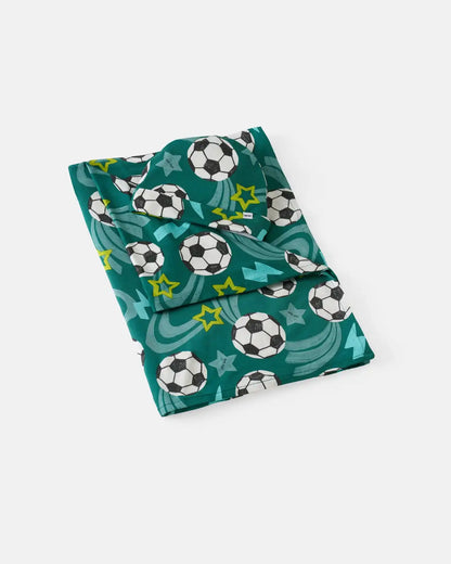 Soccer Stars Swaddle & Beanie Set