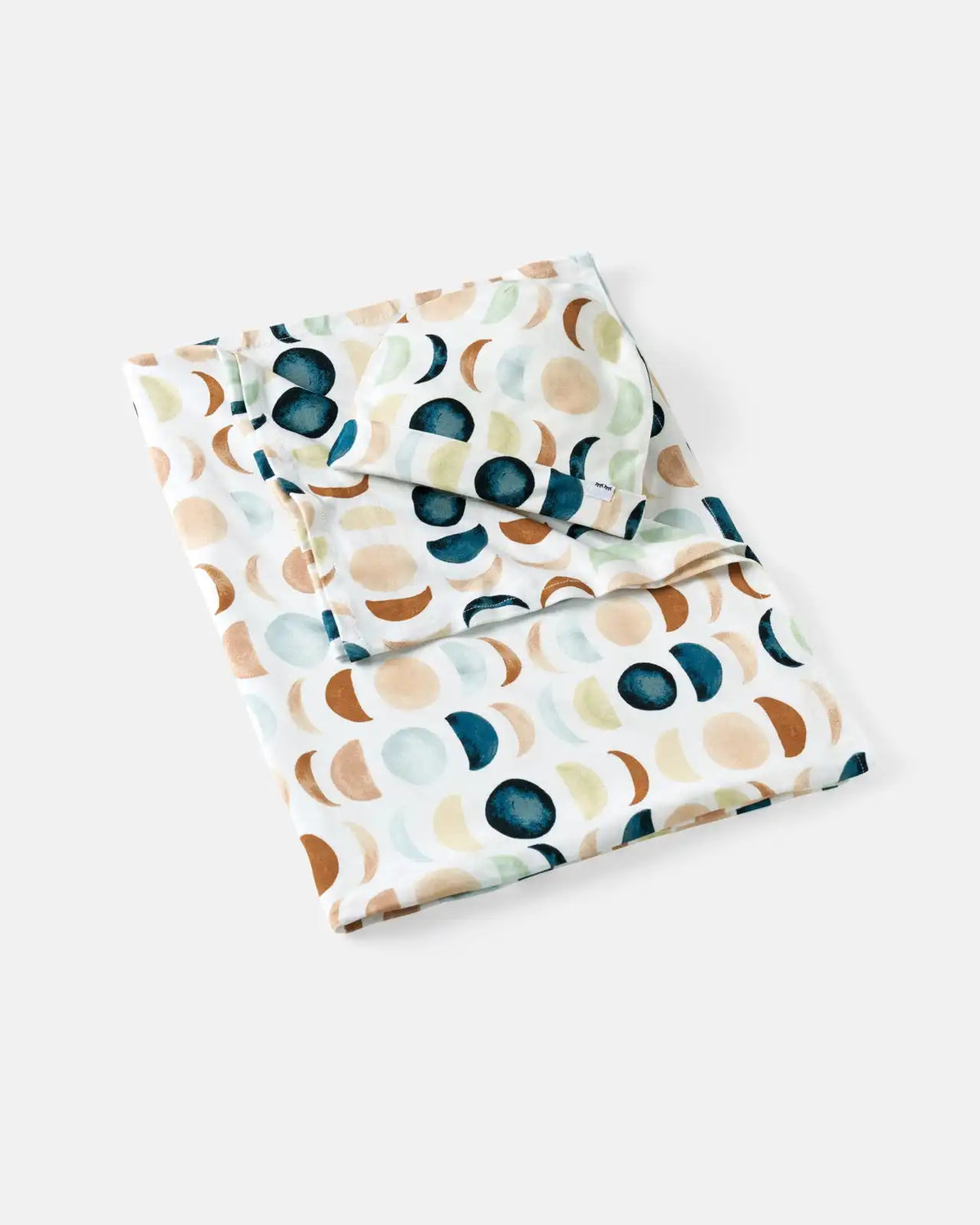 Luna Neutral Swaddle & Beanie Set