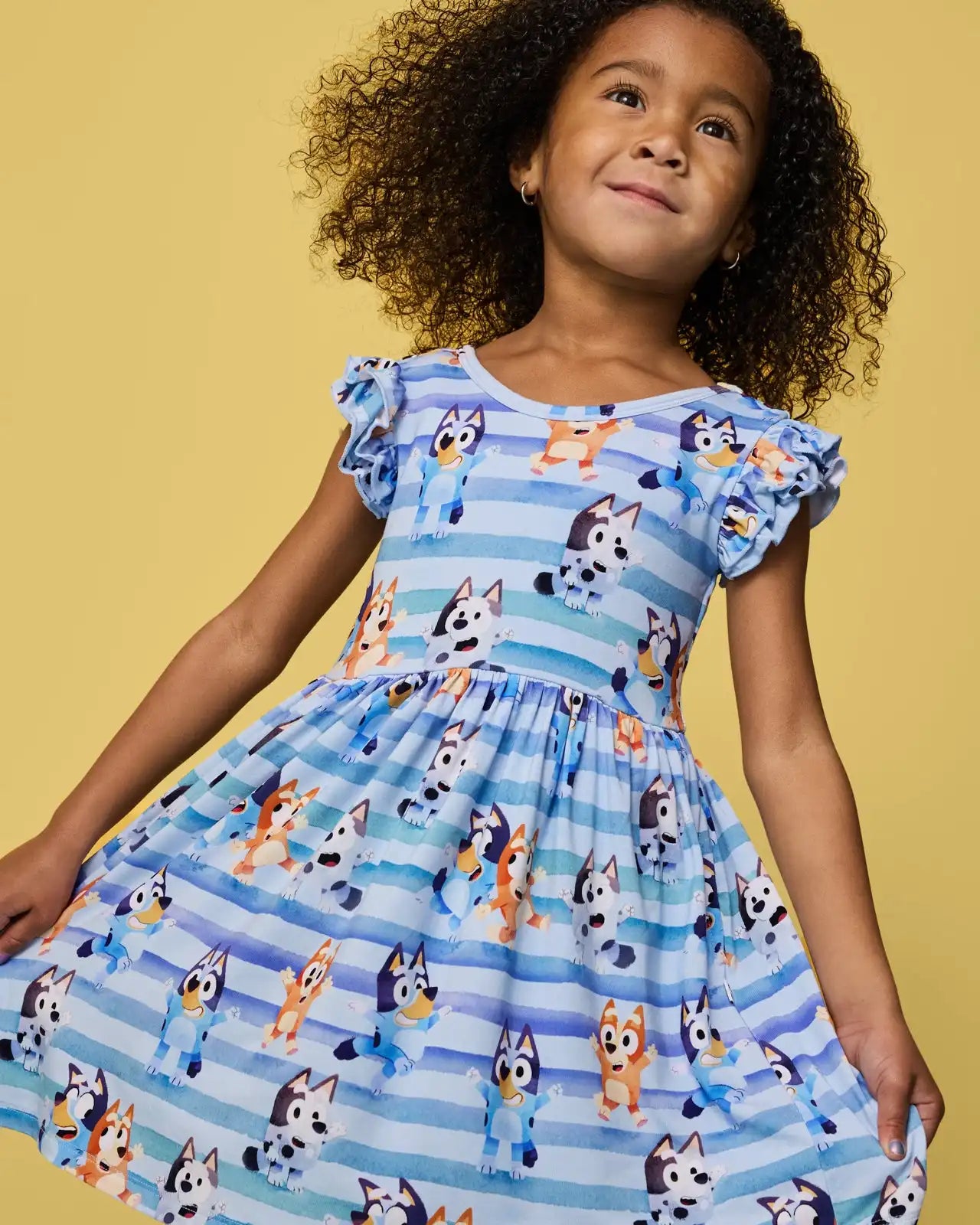 Bluey Dance All Day Flutter Skater Dress
