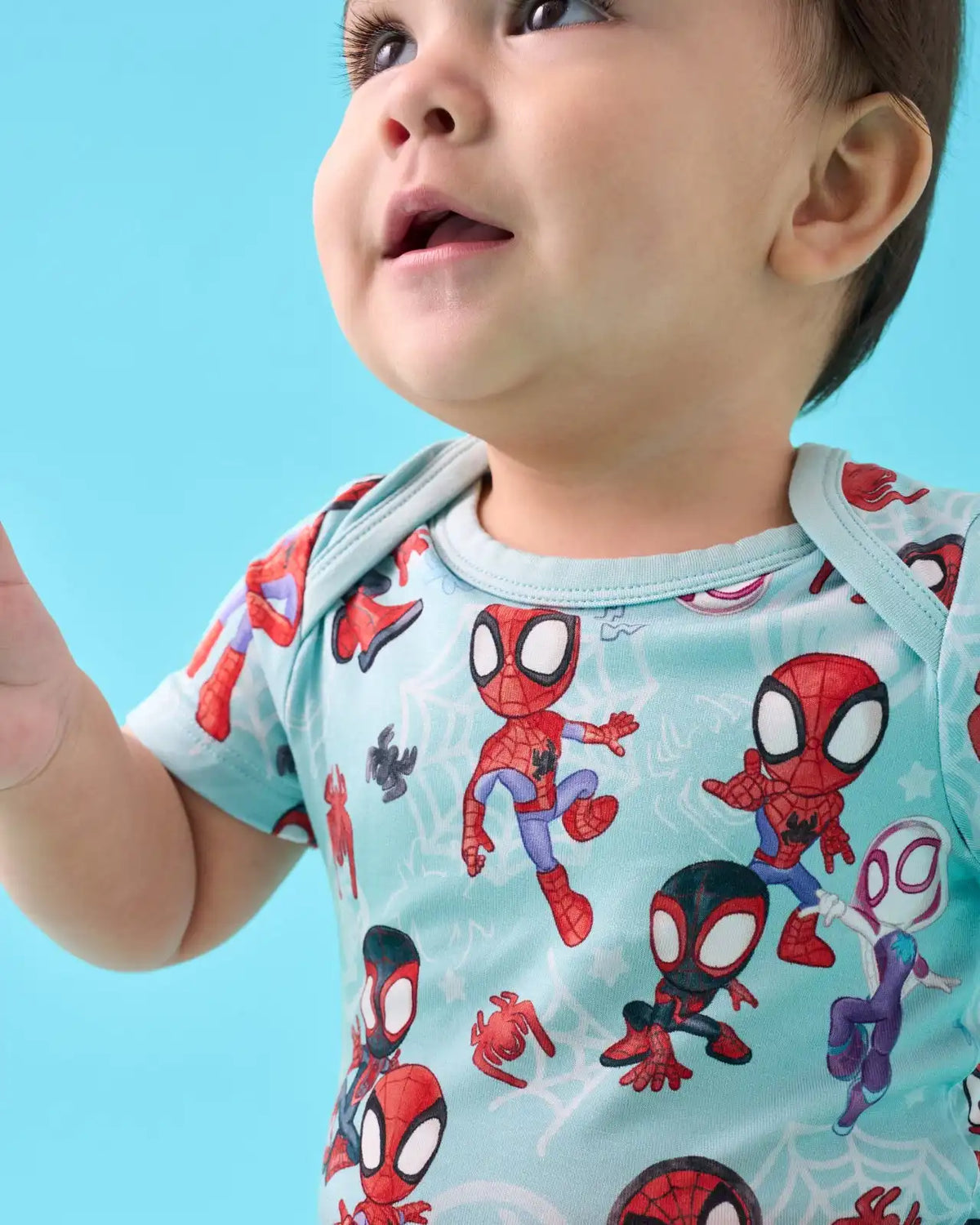 Spidey & His Amazing Friends Tiny Webs Short Sleeve Bodysuit