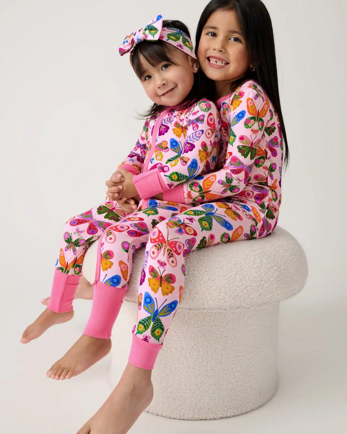 Flutter Garden Two-Piece Pajama Set