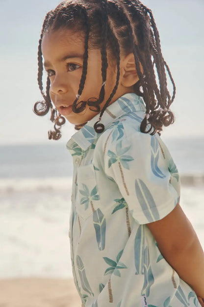 Palm Dunes Button Down Polo