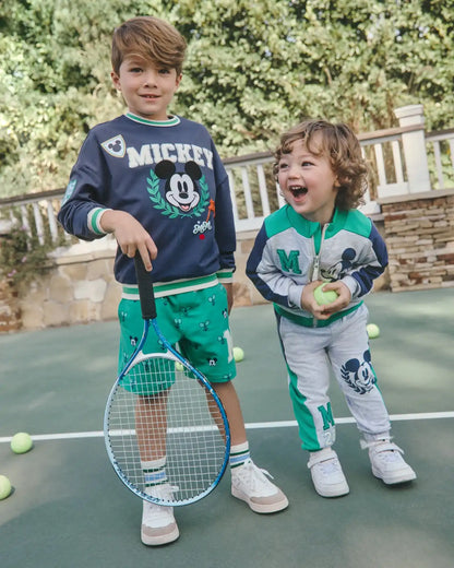 Disney Mickey Mouse Racket Rally Drawstring Shorts